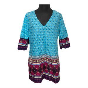 Old Navy Tunic Dress, Size Large Lightweight Summer Cotton